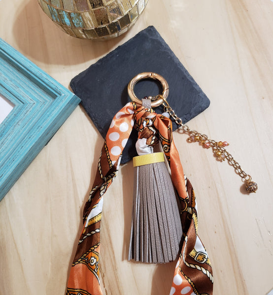 Fashion Tassel Keychain Purse Charm