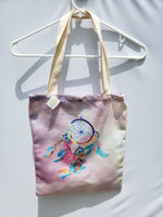 Multicolor Dream Catcher Canvas Tote Bag