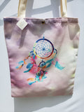 Multicolor Dream Catcher Canvas Tote Bag