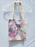 Multicolor Dream Catcher Canvas Tote Bag