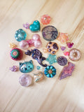 25 Pieces Resin Flatbacks Multi Selection Bundle Handmade