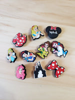 Disney Princesses Style Croc Charms 10 Pieces