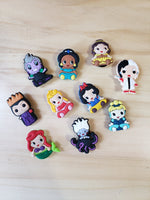 Disney Princesses And Villians 10 Pieces Croc Charms