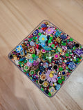 Rhinestones,  Flatbacks, Floral 2 oz Bag