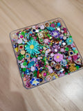 Rhinestones,  Flatbacks, Floral 2 oz Bag