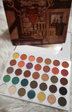 The Hunter 35 color eyeshadow palette from Prolux