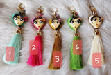 Frida big fashion keychains