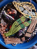 1 pound Costume, Vintage Style Jewelry Lots! Great for crafters and resellers.