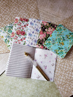 Cute Flower Pocket Handmade Notebooks