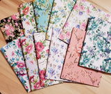 Cute Flower Pocket Handmade Notebooks