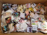 30 pieces Crafters , resellers lot. Mix material and styles