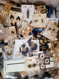 1 pound Costume, Vintage Style Jewelry Lots! Great for crafters and resellers.