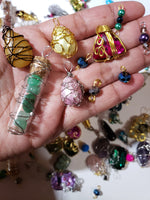 Wired Wrap Gemstones, Chakra healing, Crystal Quartz, Minerals, Gold Plated, Stainless Steel, And So Much More!