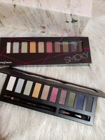 Smoky from Profusion 10 Color Eyeshadow Palette with Eyeliner