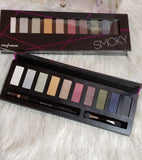 Smoky from Profusion 10 Color Eyeshadow Palette with Eyeliner