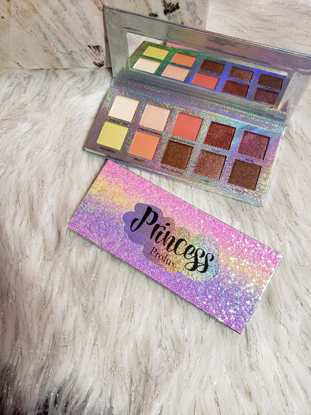 Princess from Prolux 10 color eyeshadow palette