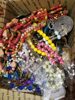 Costume jewelry lot,wearable!Great for crafters, resellers(Price is for 4 pounds)