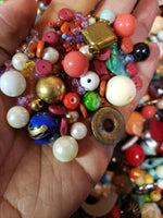 Beads lot for crafters and jewelry making. Price is for 8 oz bag