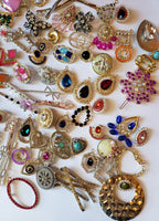 Best seller! 20 pieces bundle of brooches,pendants,hair pins