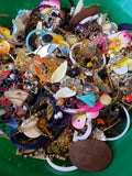 Junk jewelry grab bag for embellishing,jewelry making,crafting(100 pcs bag)