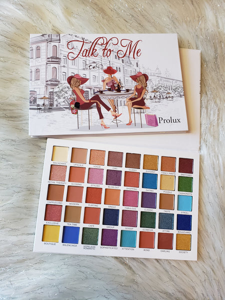 Talk To Me from Prolux 40 color eyeshadow palette