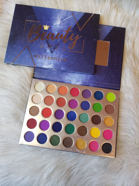 Millennium from Beauty Soul 35 color eyeshadow palette