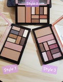 Amuse Nude Illusions Eyeshadow, Blush, Bronzer 10 Color Face Palette Choose Your Style