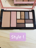 Amuse Nude Illusions Eyeshadow, Blush, Bronzer 10 Color Face Palette Choose Your Style