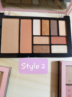 Amuse Nude Illusions Eyeshadow, Blush, Bronzer 10 Color Face Palette Choose Your Style