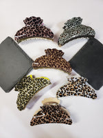 Fashion Leopard Print Hair Claws/Clips 6 Different Styles to Choose From