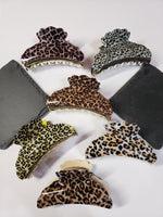 Fashion Leopard Print Hair Claws/Clips 6 Different Styles to Choose From