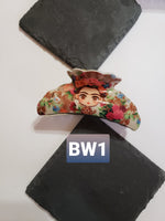 Floral Frida Fashion Hair Claws/Clips 6 Different Styles to Choose From