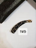 Banana Hair Clips Leopard Print Styles 6 Different Styles to Choose From