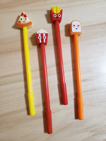 Cute Fine Point Fashion Food Theme Pens Stationary 4 Styles To Choose From