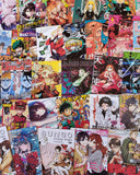 Anime Mini Poster Stickers 10 pieces Waterproof Stationary Decor