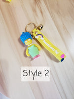 3D Fashion Famous Keychains Choose Your Style