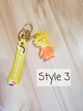 3D Fashion Famous Keychains Choose Your Style