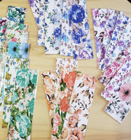 Floral Printed Lamimated Bookmarks Bundles Handmade 6 Pieces