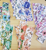 Floral Printed Lamimated Bookmarks Bundles Handmade 6 Pieces