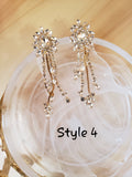 Rhinstone Boutique Wedding Statement Dangle Earrings 4 Styles To Choose From