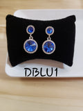 Rhinestone Crystal Boutique Drop Earrings 6 Styles To Choose From