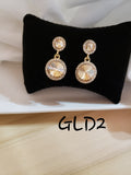 Rhinestone Crystal Boutique Drop Earrings 6 Styles To Choose From