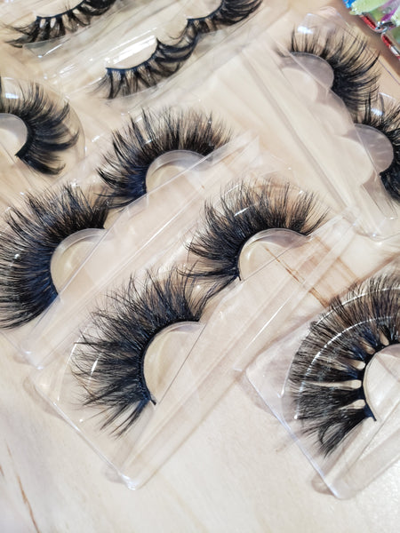 3D-9D Mink Eyelash Bundle Wholesale 6 Pairs