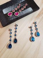 Boutique Drop Down Rhinestone Crystal Earrings 3 Styles to Choose From