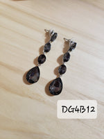 Crystal Rhinestone Drop Down Dangles Boutique Style 4 Options to Choose From