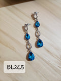 Boutique Crystal Rhinestone Dangle Earrings 4 Styles to Choose From