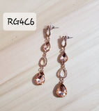 Boutique Crystal Rhinestone Dangle Earrings 4 Styles to Choose From