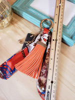 Tassel Fashion Synthetic Leather Keychain Purse Charm