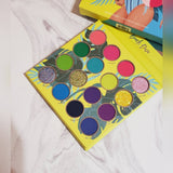 Beach Daze 16 Color Eyeshadow Palette From Kara Beauty