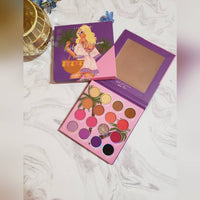 Girls Just Wanna Have Sun 16 Color Eyeshadow Palette Kara Beauty